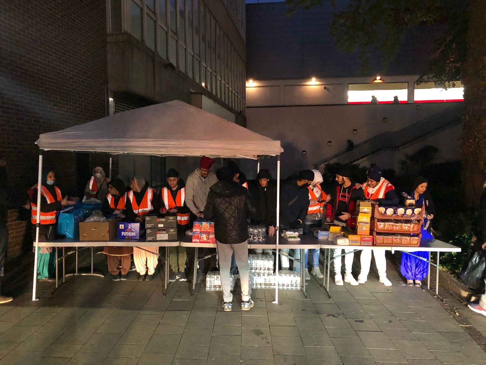 Community food stall